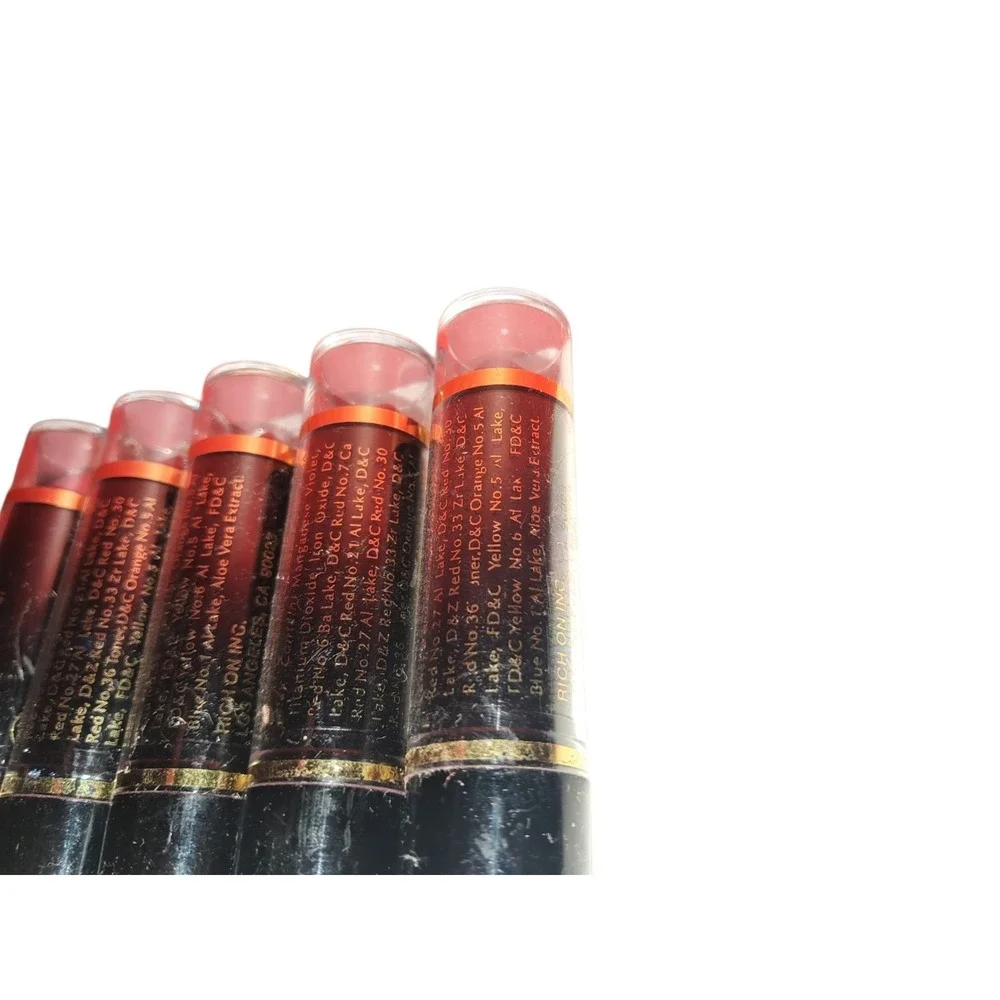 Princessa Aloe Lipstick  Lot Of 5  NEW/Not SEALED ( 1, 2, 6,‎ 10, 12)